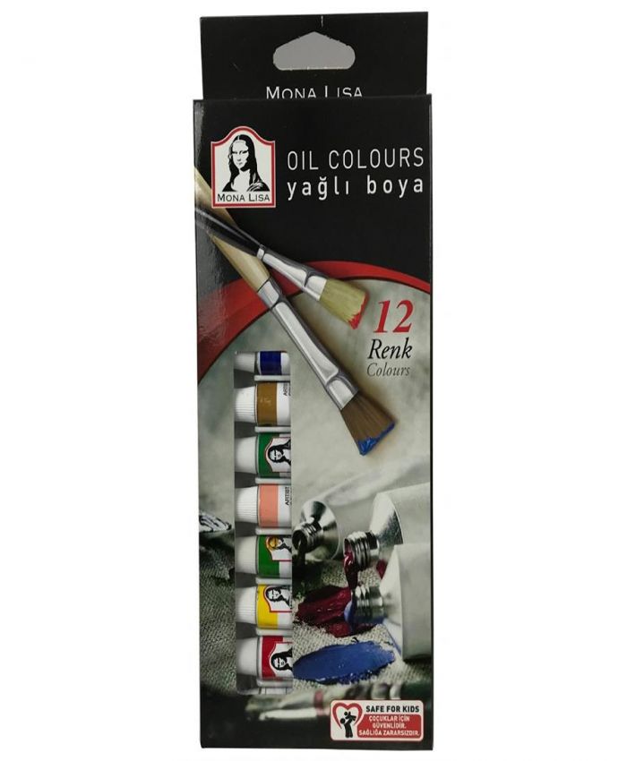SÜDOR YAĞLI BOYA MONALISA 12X12 ML TÜP