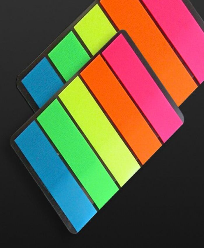 TEMAT NOT KAĞIT 12X45 5 RENK PAGE MARKER