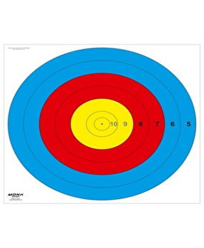 MONK HEDEF KAĞIDI 80CM 6 HALKA