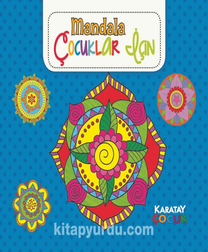 MANDALA ÇOÇUKLAR İÇİN MAVİ