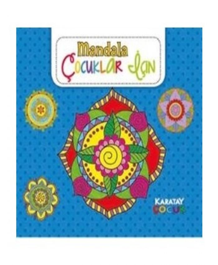 MANDALA ÇOÇUKLAR İÇİN MAVİ