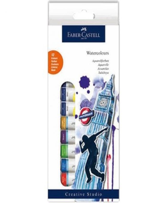 FABER CASTELL SULUBOYA TÜP 12 ML 12 RENK