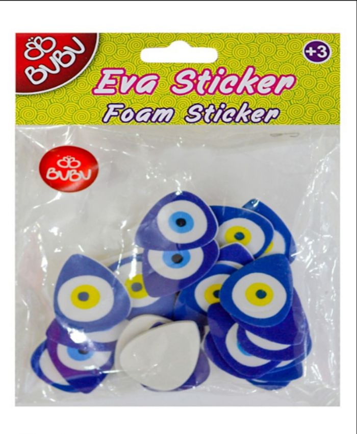 BU-BU EVA STİCKER NAZAR BONCUĞU BUBU-STS0016