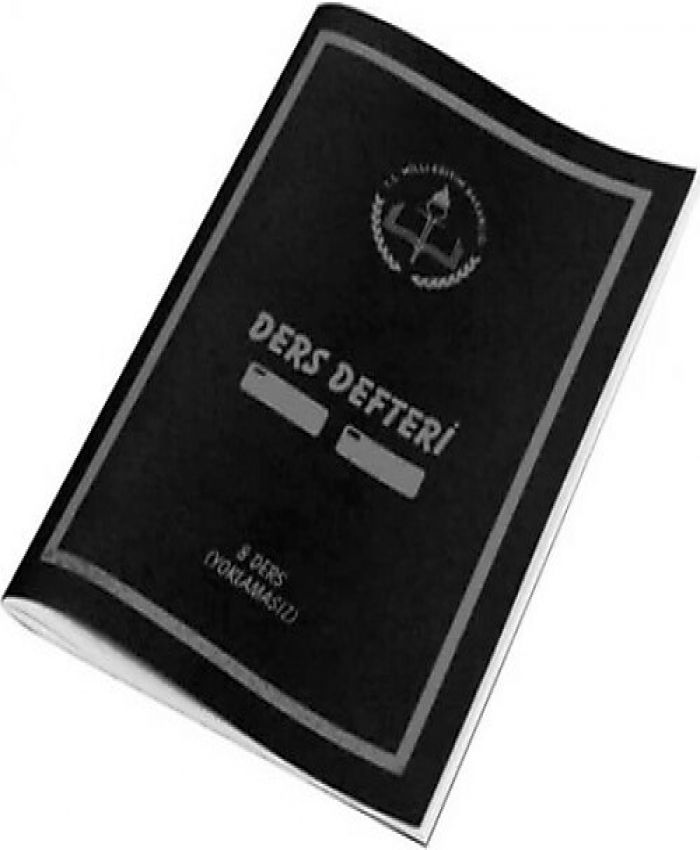 GÜLPAŞ DERS DEFTERİ PLASTİK KPK 8 DERS YOKLAMASIZ 