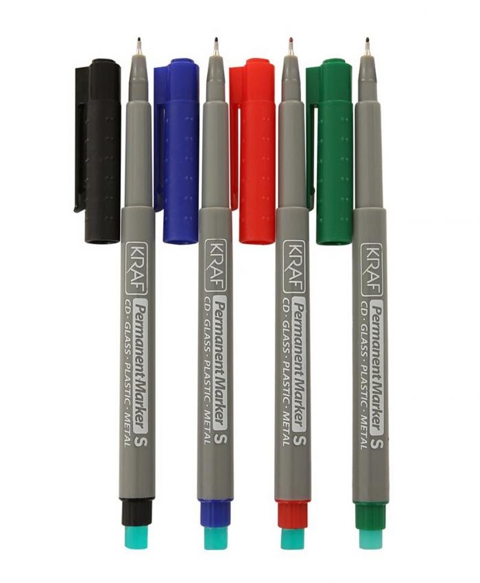 KRAF ASETAT KALEMİ SİLGİLİ (S) 270 4 LÜ SET
