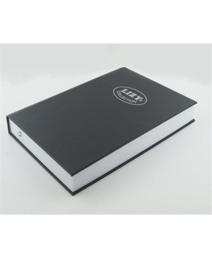 LİZ DEFTER 20x22 SİYAH KAPAK IVORY 40YP.ÇİZGİLİ SY