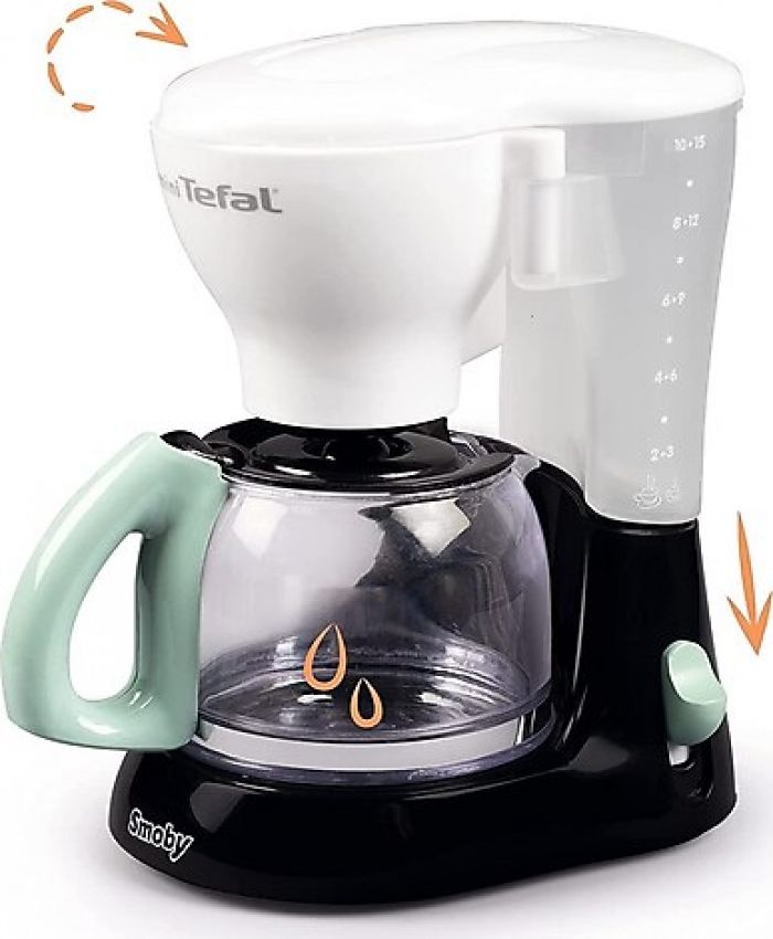 SMOBY TEFAL OYUNCAK FİLTRE KAHVE MAKİNESİ SİYAH