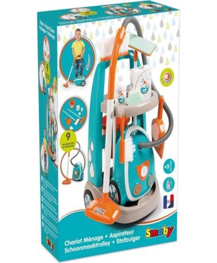 SMOBY ELEKTRİK SÜPÜRGELİ TEMİZLİK SETİ 330309