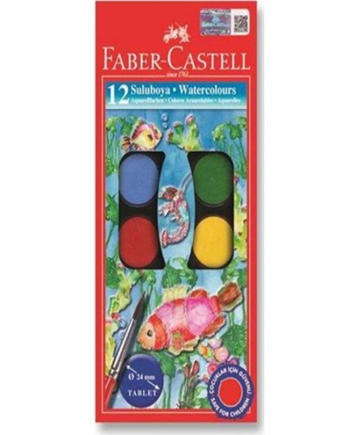 FABER CASTELL SULUBOYA RED LİNE 8 RENK KÜÇÜK BOY