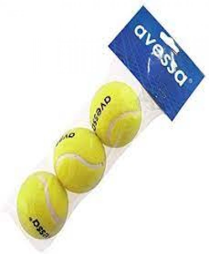 AVESSA TENİS TOPU POŞET AMBALAJ 3 LÜ TT-100