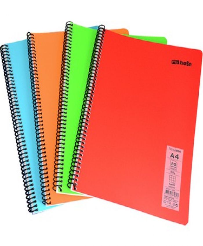 MYNOTE FLEX NEON PP DEFTER A4 60 YP KARELİ