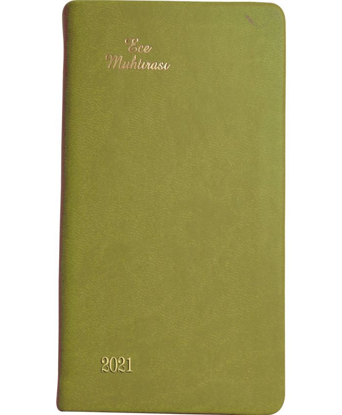 ECE AJANDA CEP 8.5X13 5D NO:5 GALATA YEŞİL 2022