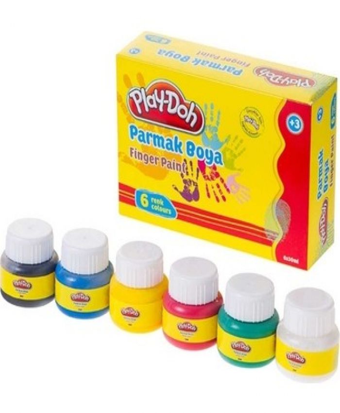 PLAY-DOH PARMAK BOYASI 6 RENK 30 ML