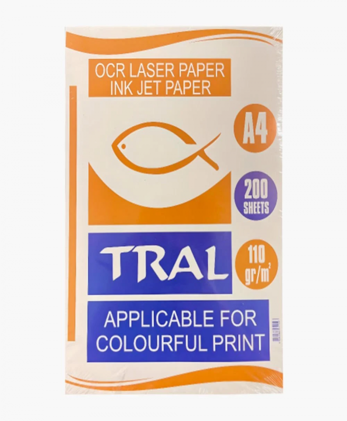 TRAL FOTOKOPİ KAĞIDI A-4 110 GR 200 LÜ 