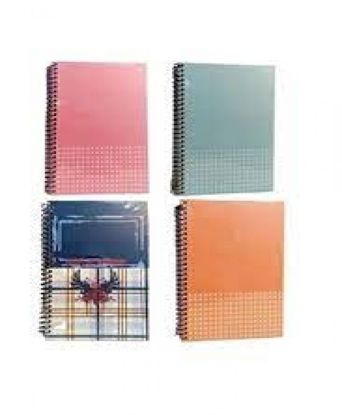 MCOLOR AJANDA 17X24 SPİRALLİ SERT KAPAK ÇİZGİLİ