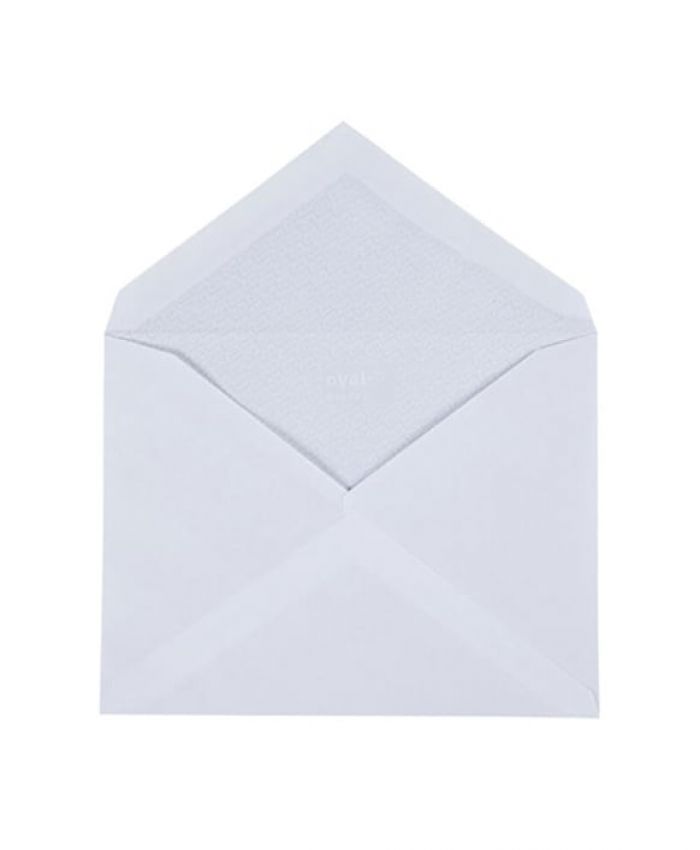 OYAL ZARF DAVETİYE 13X18 110 gr  BEYAZ 