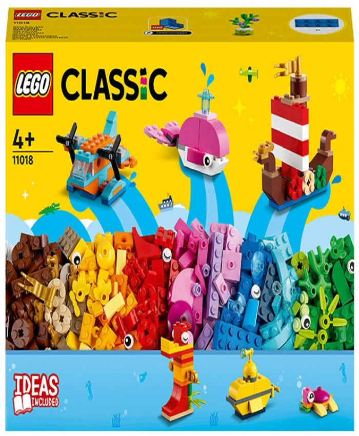 LEGO CLASSİC 333 PARÇALIK CREATİVE OCEAN FUN 11018