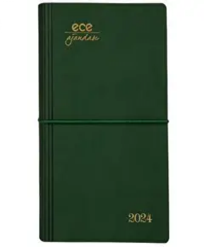 ECE AJANDA 12X18 YENİ AKÇAY NO:9 - YEŞİL 2024