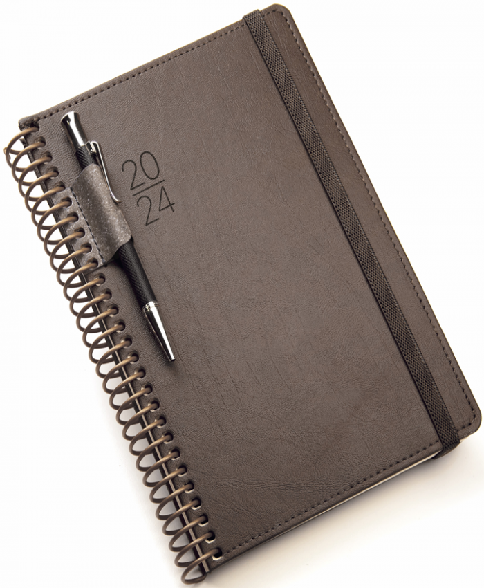 GIPTA AJANDA ELITE 17X24 GÜNLÜK SERT KAPAK SPİRALL