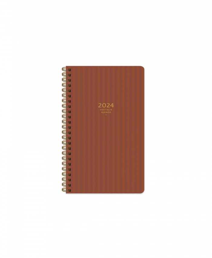 KESKİN AJANDA 8x16 CEP TİPİ HAFTALIK ÇİZGİLİ