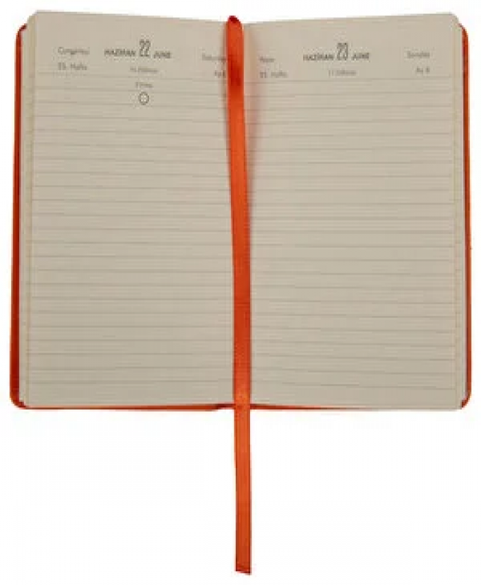 ECE AJANDA CEP 8.5X13 5D NO:5 GALATA SAFRAN 2024