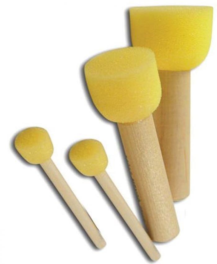 SÜDOR SÜNGER TAMPON FIRÇA 4 LÜ BS35