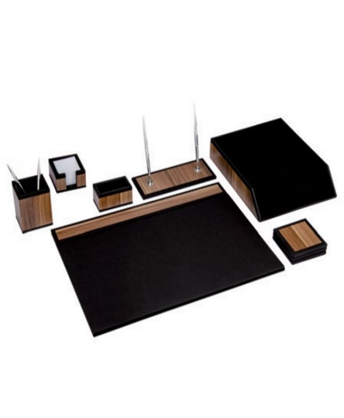 GIPTA SÜMEN TAKIMI LARON 8 PARÇA AHSAP KAHV-SİYAH 