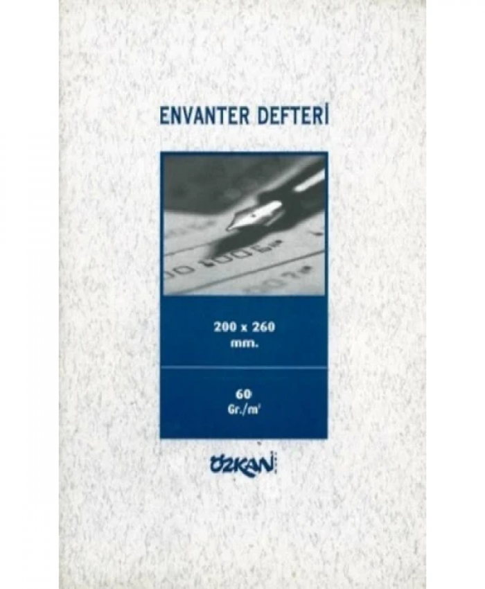 ÖZKAN ENVANTER DEFTERİ 20YP 1-2-3