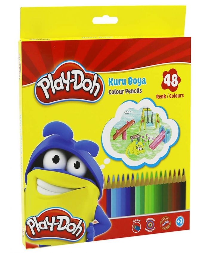 PLAY-DOH KURUBOYA TAM BOY 48 RENK PLAY-KU023