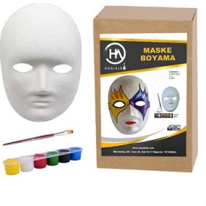 Maske Boyama Seti̇ 6 Lı Boya  