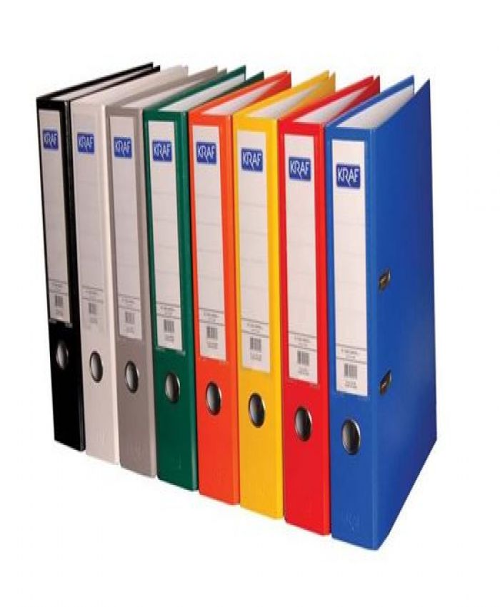 PLASTİK KLASÖR GENİŞ BEYAZ