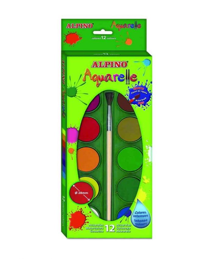 ALPINO SULUBOYA 21 RENK ( FIRÇALI ) AQ-02