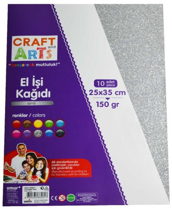 CRAFT&ARTS ELİŞİ KAĞ.SİMLİ 25X35 10LU UCA-150S-P