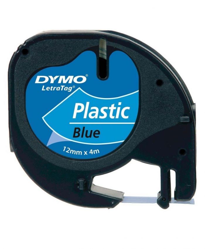 DYMO ŞERİT LET.PLASTİK 12MMX4M MAVİ 721650 59426