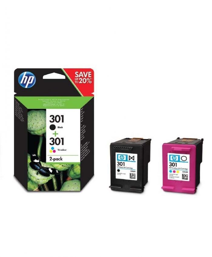 HP N9J72AE KARTUŞ RENKLİ + SİYAH (301)