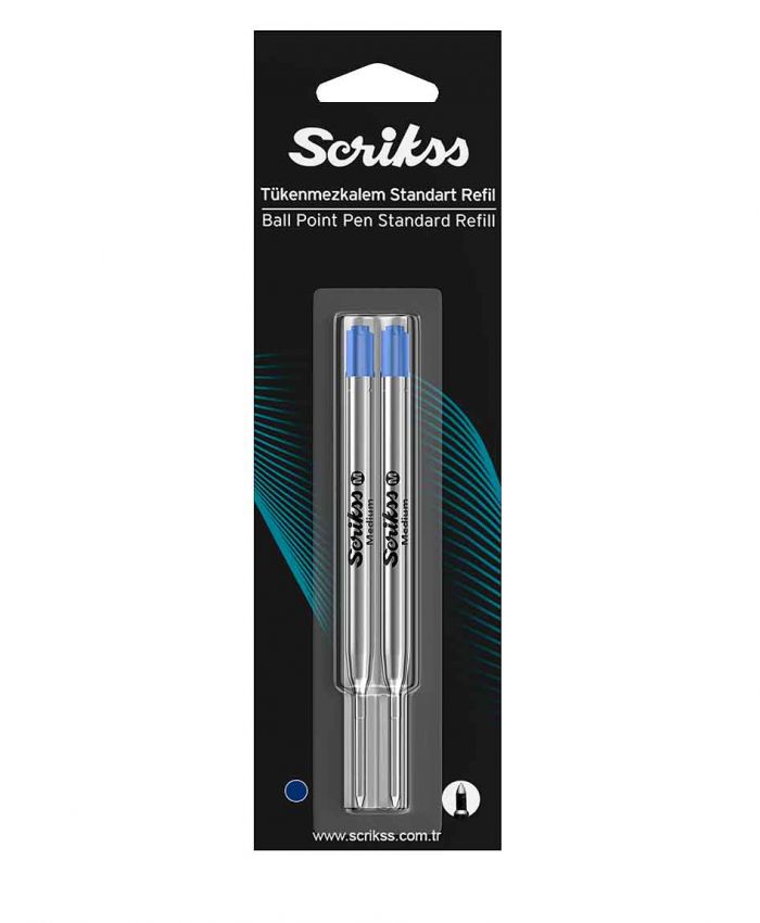SCRIKSS REFİL METAL MAVİ 
